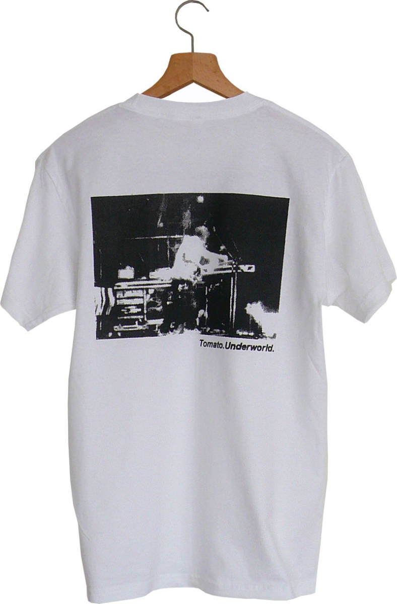 バックプリントあり 【新品】Underworld Tomato Tシャツ Sサイズ 90s 00s ダンス テクノ ギターポップ トマト DJ_画像2