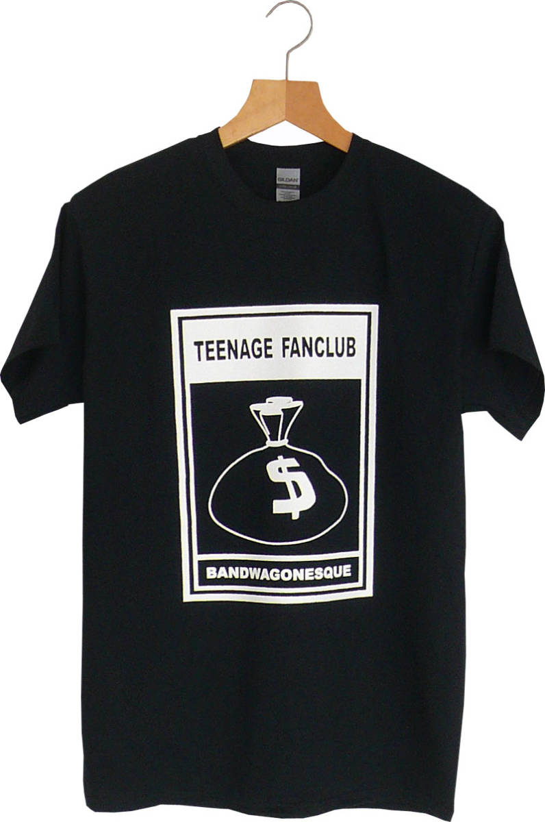 【新品】Teenage Fanclub Tシャツ Sサイズ Band Blバンド ギターポップ オルタナ TFC Nirvana シルクスクリーンプリントの画像1
