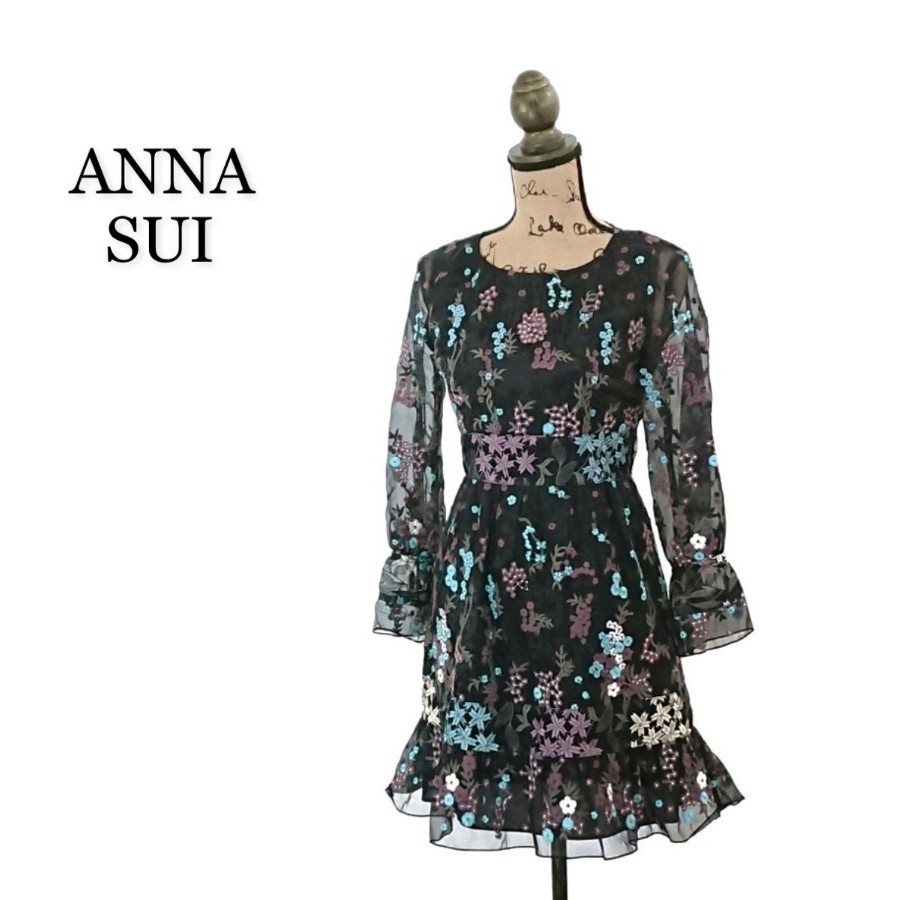 ANNA SUI アナスイ ワンピース｜Yahoo!フリマ（旧PayPayフリマ）