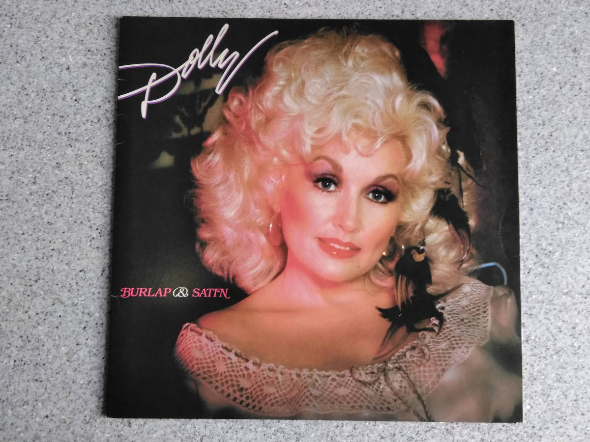  Dolly Parton　ドリー・パートン 　 BURLAP　&　SATIN_画像1
