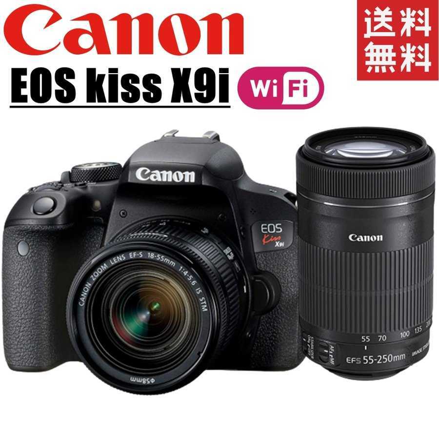 キヤノン Canon EOS kiss X9i ダブルレンズセット デジタル 一眼レフ カメラ 中古