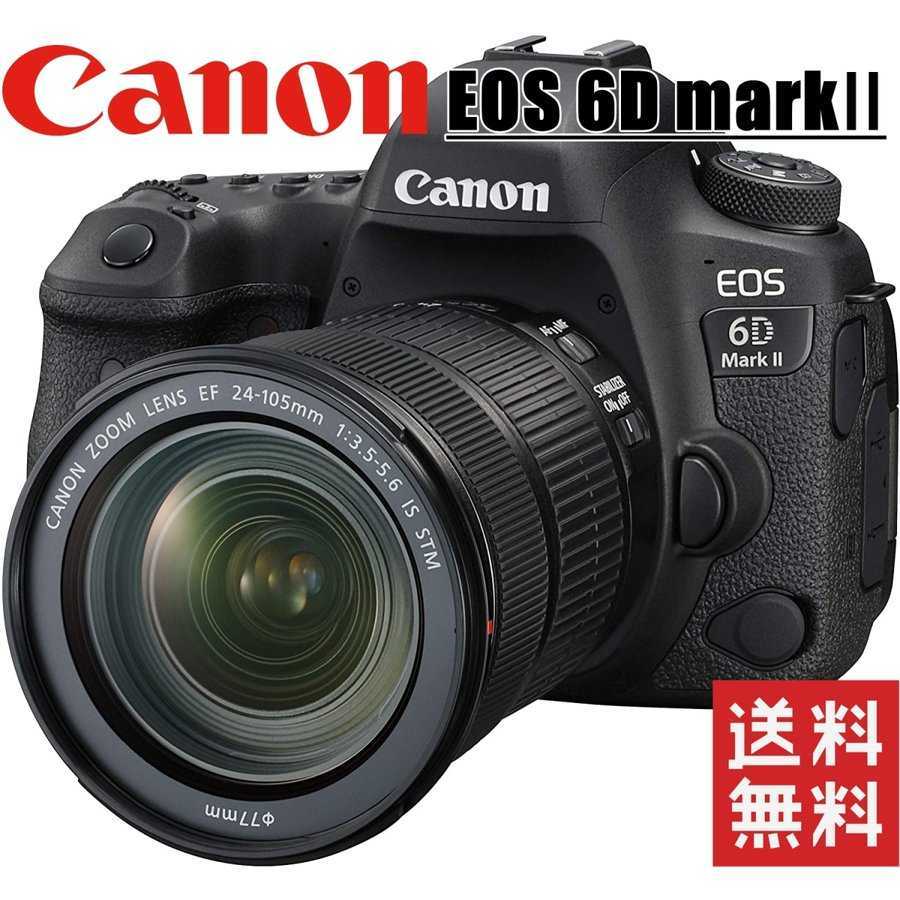 キヤノン Canon EOS 6D MarkII EF24-105mm レンズキット デジタル 一眼レフ カメラ 中古_画像1