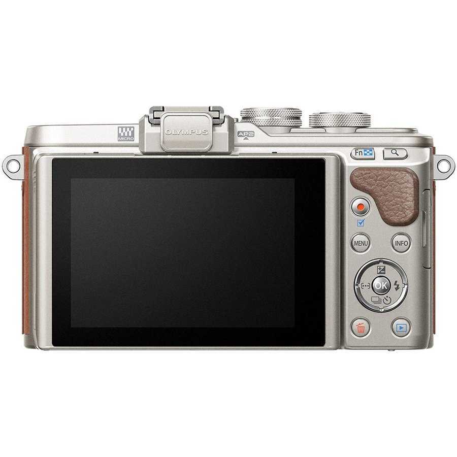 オリンパス OLYMPUS PEN E-PL8 レンズキット ブラウン ミラーレス 一眼レフ カメラ 中古_画像3