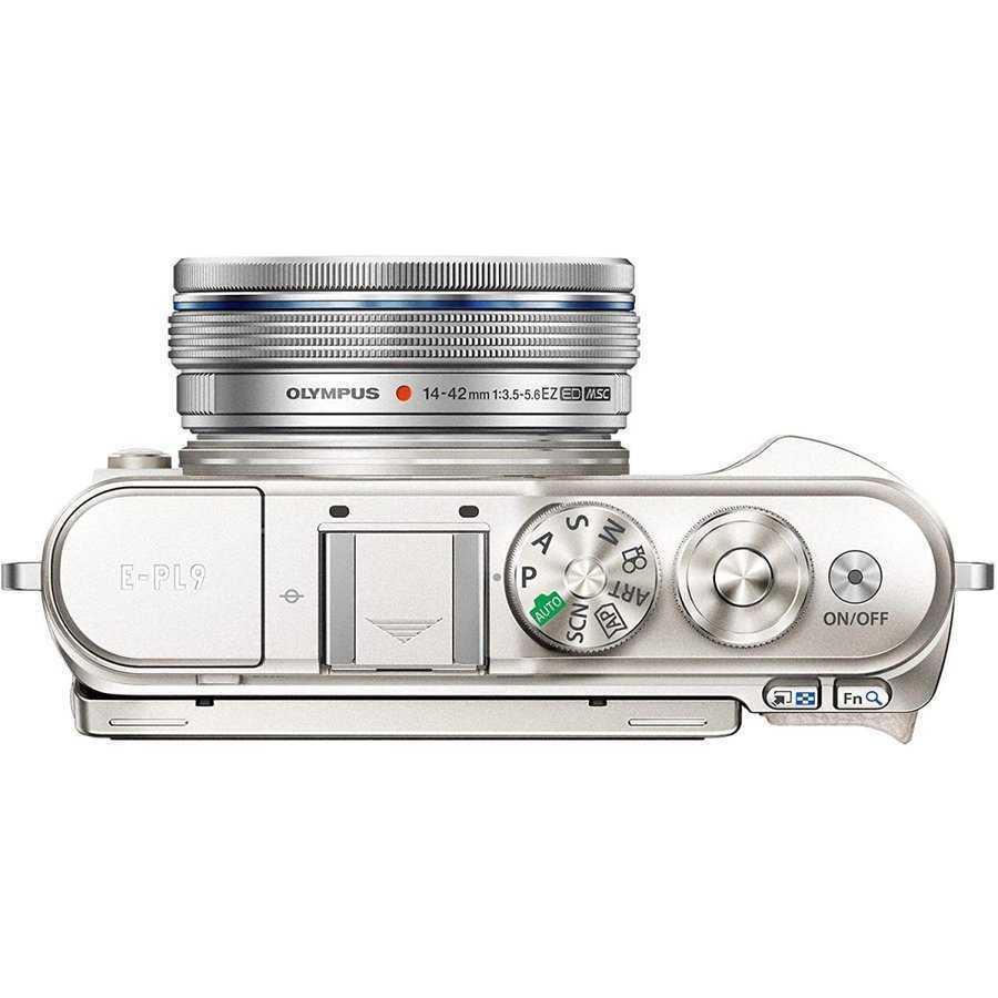 オリンパス OLYMPUS PEN E-PL9 レンズキット ホワイト ミラーレス 一眼レフ カメラ 中古_画像2