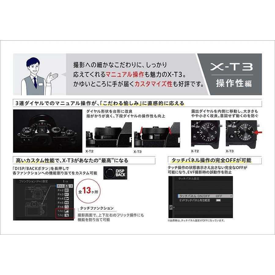 富士フイルム FUJIFILM X-T3 ボディ シルバー ミラーレス 一眼レフ