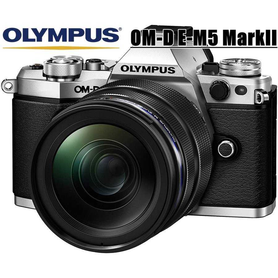 オリンパス OLYMPUS OM-D E-M5 MarkII 12-40mm レンズキット シルバー ミラーレス 一眼レフ カメラ 中古