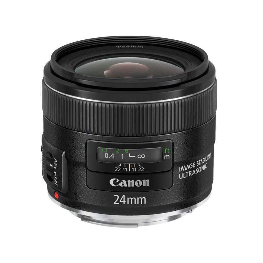 キヤノン Canon EF 24mm F2.8 IS USM 広角 単焦点レンズ フルサイズ対応 一眼レフ カメラ 中古_画像2