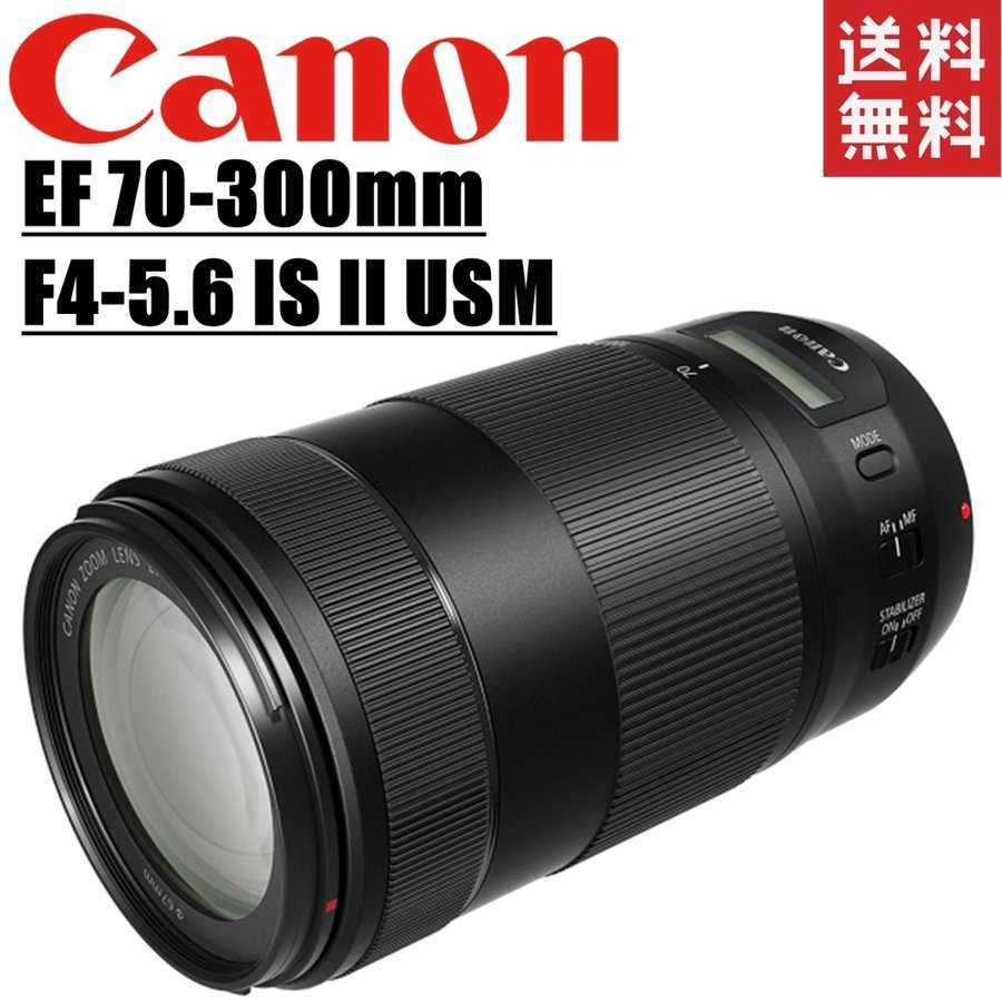 キヤノン Canon EF 70-300mm F4-5.6 IS II USM 望遠レンズ 一眼レフ