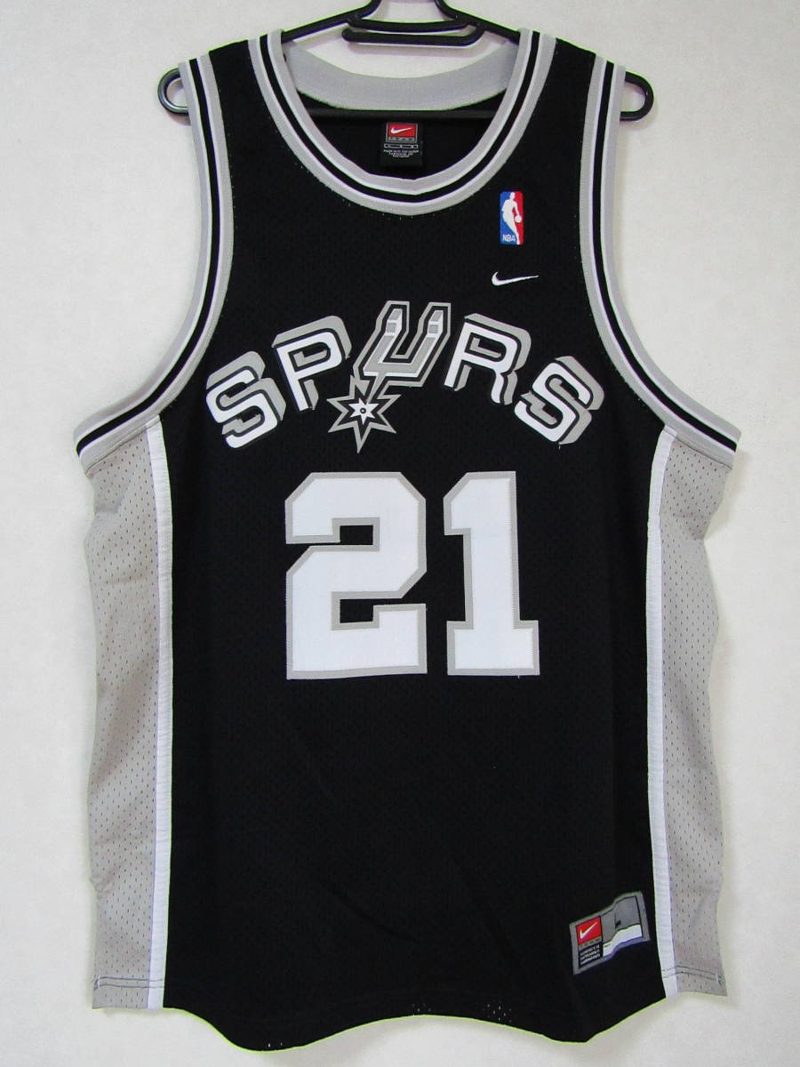 美品 NBA SUPURS DUNCAN ティム・ダンカン NIKE製 サン 美品 NBA SUPURS DUNCAN ティム・ダンカン NIKE製 サン