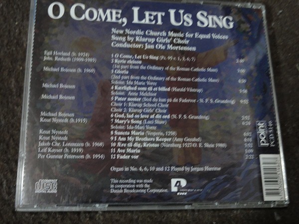 CD　北欧の新しい教会音楽 ヤン・オーレ・モーテンセン（指揮）クラロブ少女合唱団 　O Come, Let Us Sing - New Nordic Church Music_画像2