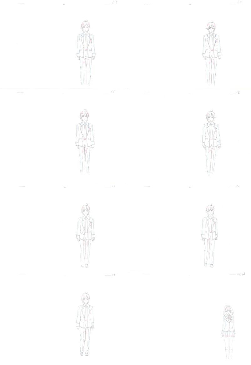 失われた未来を求めて 原画セット 1 ♯ セル画 レイアウト 失われた未来を求めて 原画セット 1 ♯ セル画 レイアウト
