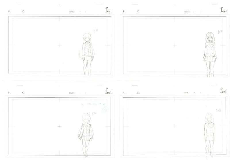 失われた未来を求めて 原画セット 1 ♯ セル画 レイアウト 失われた未来を求めて 原画セット 1 ♯ セル画 レイアウト