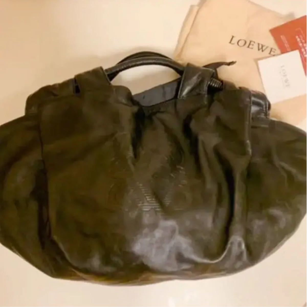 LOEWE ロエベ バック ギャランティーカード、不織布付き 正規代理店