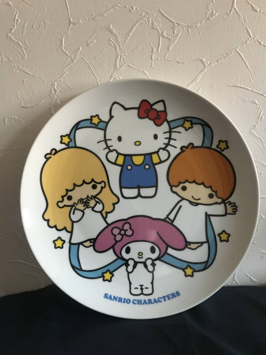 HELLO KITTY　プレート　大皿　ハローキティ　皿　絵皿_画像1