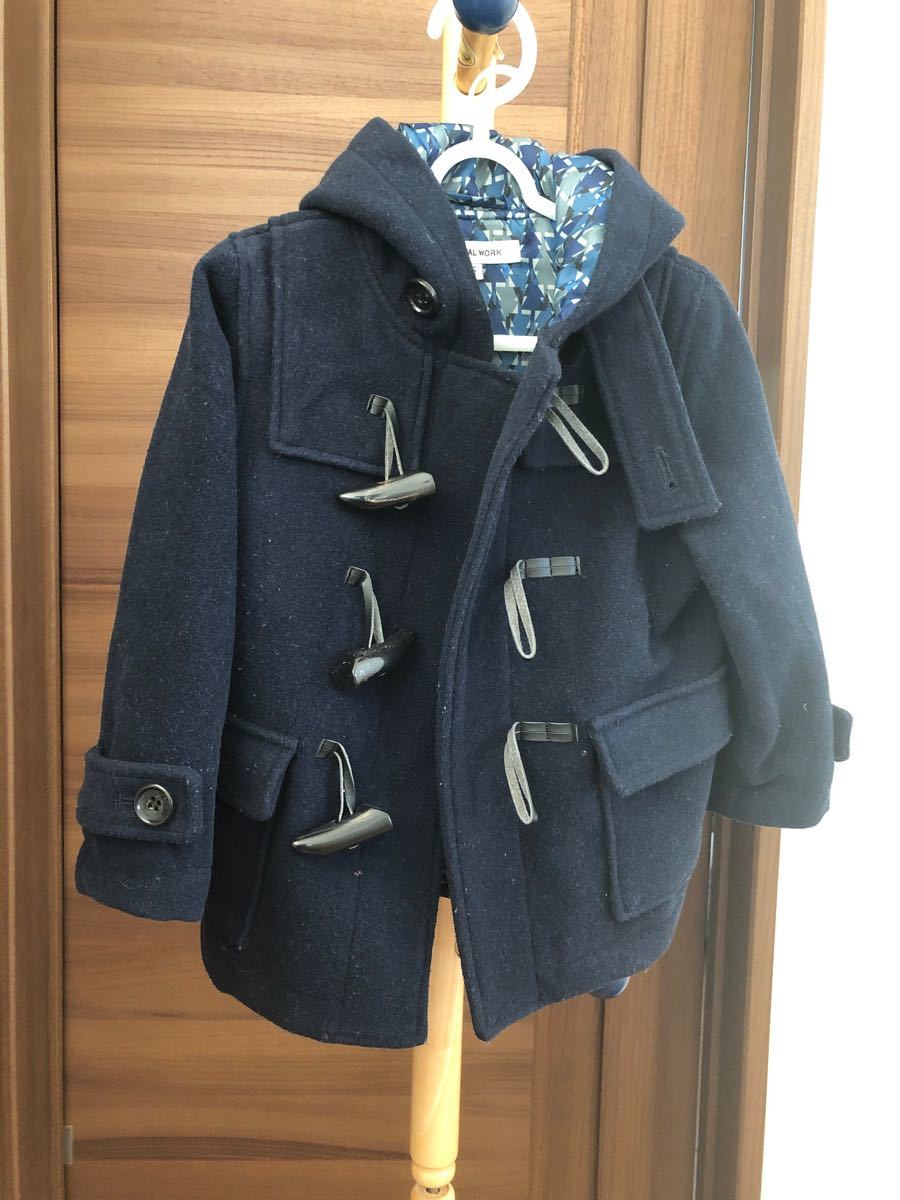 Paypayフリマ Global Work キッズ ダッフルコート ネイビー Paypayフリマ Global Work キッズ ダッフルコート ネイビー