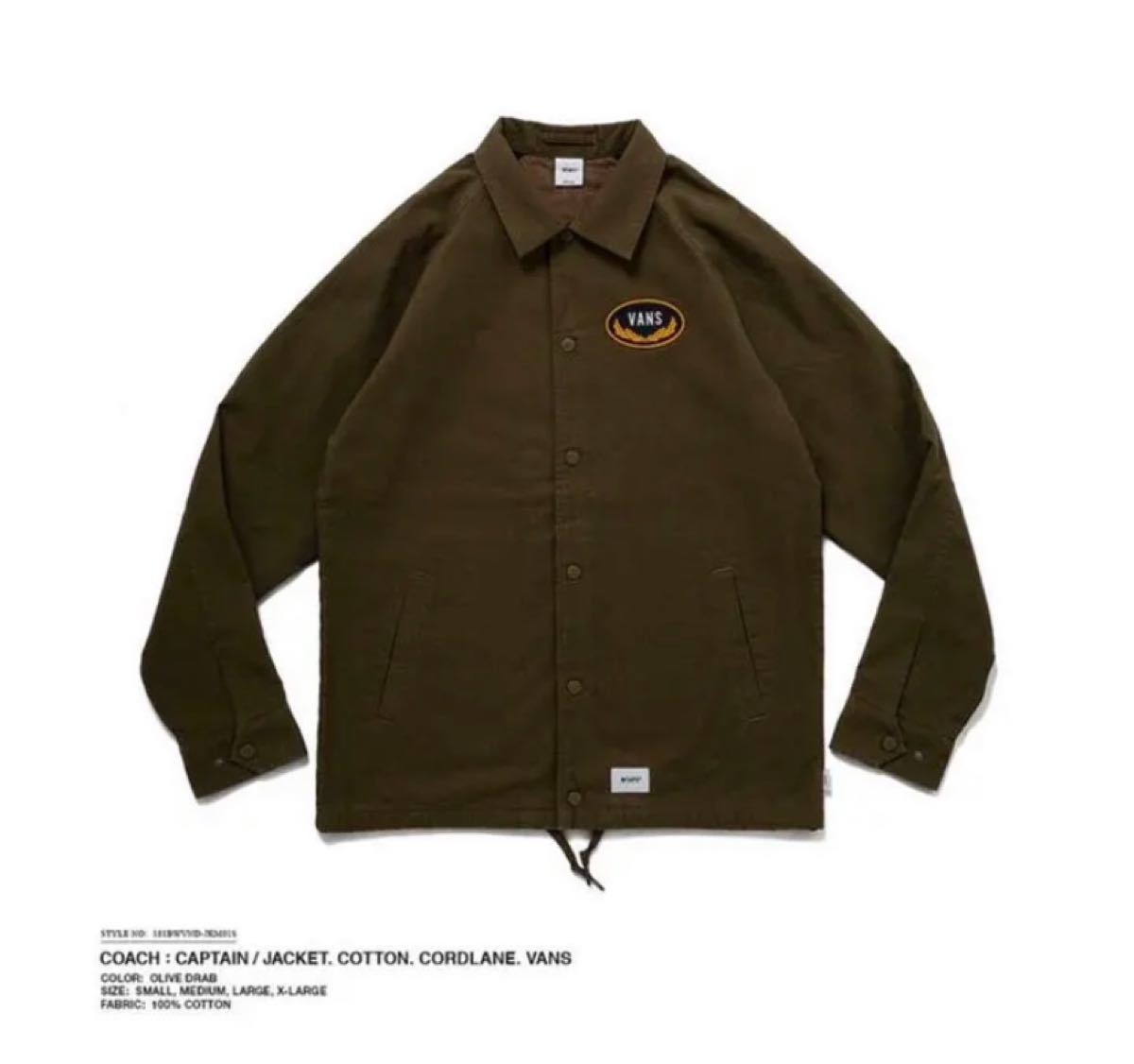 WTAPS × VANS COACH JACKET Sサイズ|Yahoo!フリマ(旧PayPay WTAPS × VANS COACH JACKET Sサイズ|Yahoo!フリマ(旧PayPay