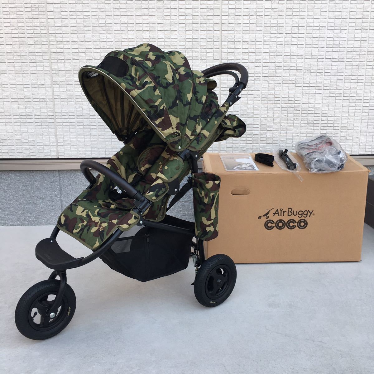  использование период маленький прекрасный товар воздушный Buggy AirBuggy COCO BRAKE Safari камуфляж камуфляж ABLI0021 коробка иметь новый товар детали иметь отсутствует нет марка открытка возможность 