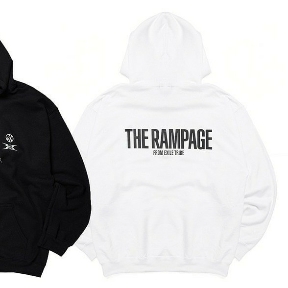 THE RAMPAGE 24karats コラボ パーカー 白 THE RAMPAGE 24karats コラボ パーカー 白