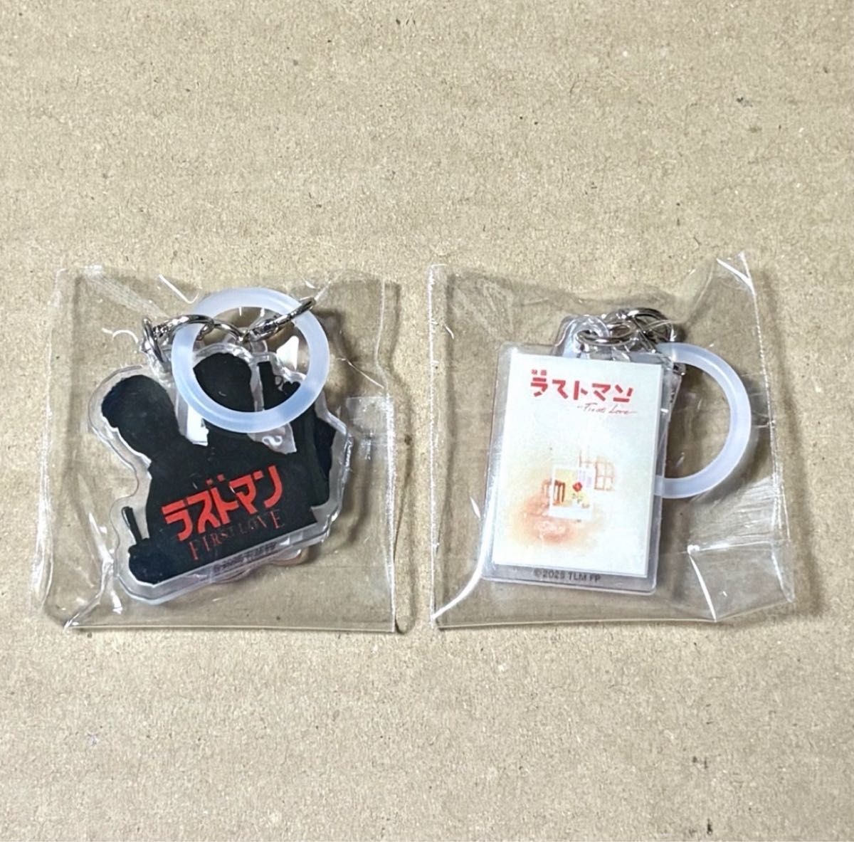 ラストマン ガチャガチャの森 ふらっとリングチャーム 2種 福山雅治