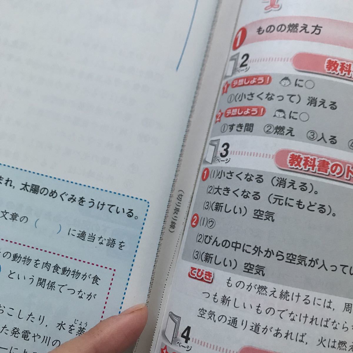 大日本図書版◆たのしい理科　完全準拠　理科6年上教科書ぴったりテスト　オールカラー　書込みなし　巻末折りこみなし_画像7