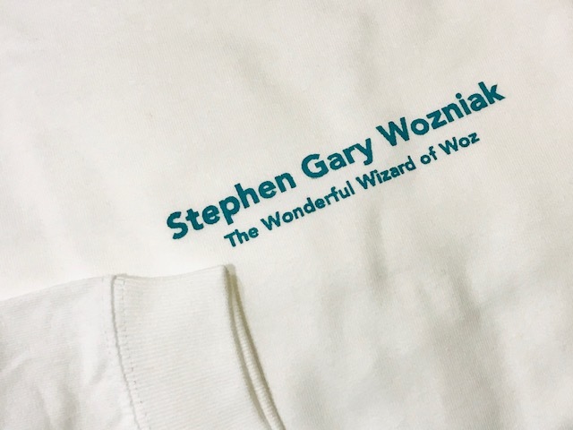 [S размер ]s чай b* Gary *wozniakwozApple Ⅱ Apple Computer длинный рукав футболка 