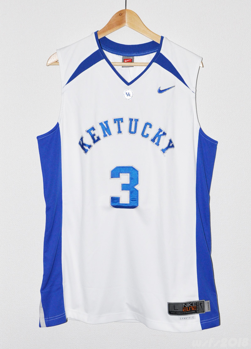 【NCAA/新品】ケンタッキー大学エリートジャージ(#3)H【NIKE/ナイキ】Kentucky wildcats Jersey ユニフォームg_画像1