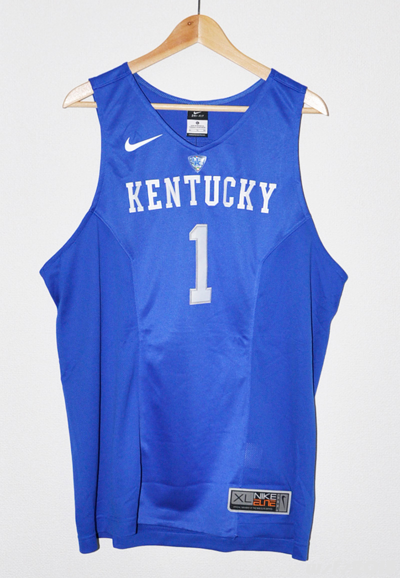 【NCAA/新品】ケンタッキー大学エリートジャージ(#1)R【NIKE/ナイキ】Kentucky wildcats Jersey ユニフォームa