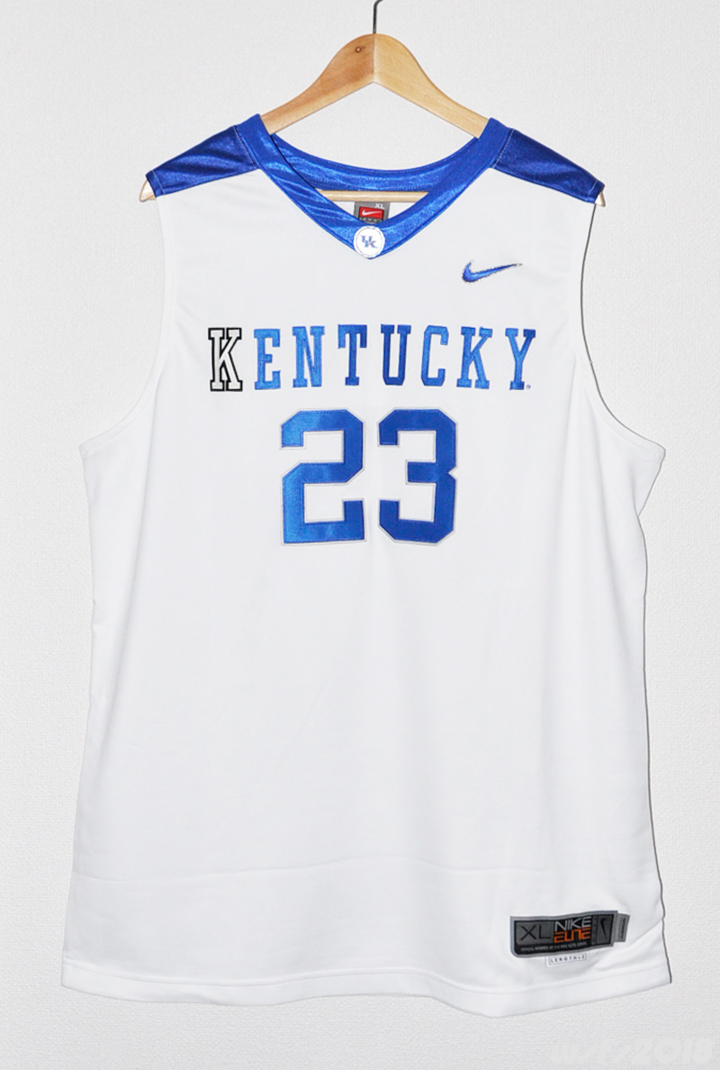 【NCAA/新品】ケンタッキー大学エリートジャージ(#23)H【NIKE/ナイキ】Kentucky wildcats Jersey ユニフォームf_画像1