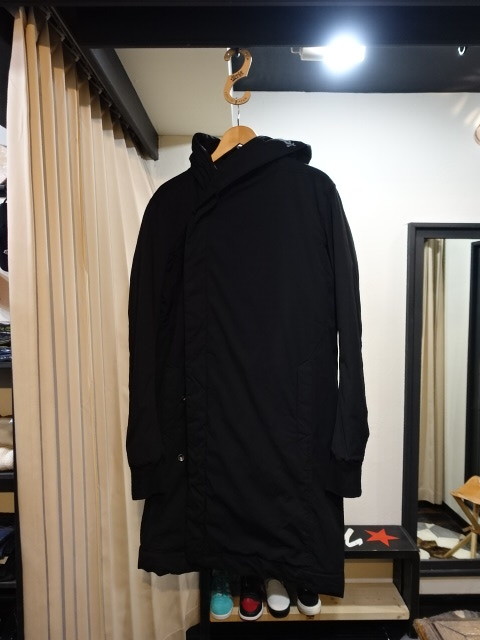 RICK OWENS DRKSHDW HOODED LINER　リックオウエンス　ダークシャドウ　中綿　コート　美品_画像1