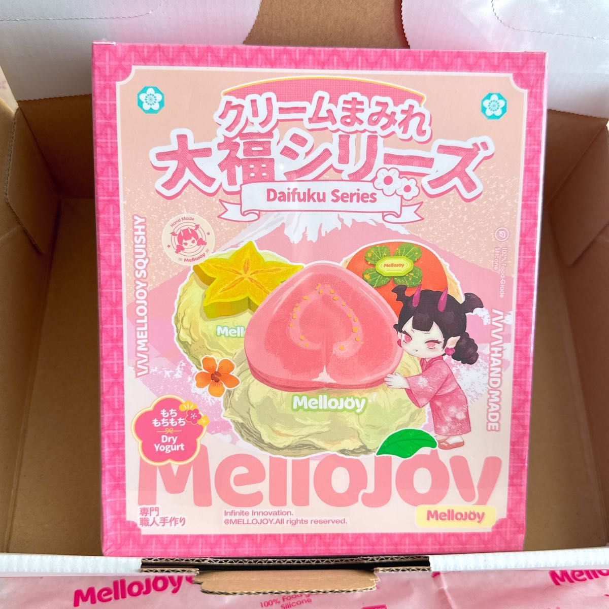 Mellojoy メロジョイ スクイーズ 大福 新品 未開封 シュリンク付き