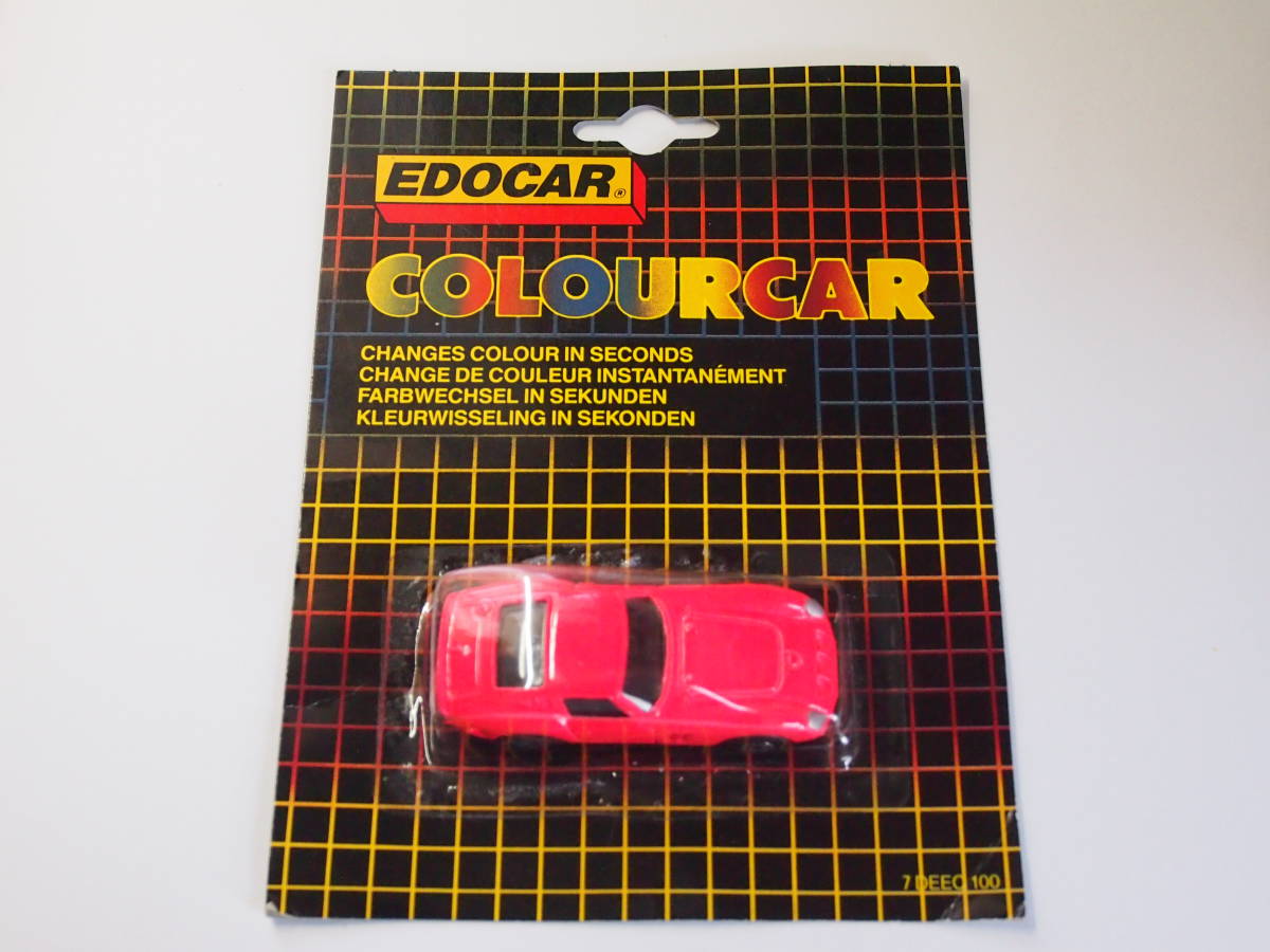 EDCAR COLOURCAR　　FERRARI フェラーリ 250 GTO　（冷水・温水に入れると色が変わる）レア物_画像4