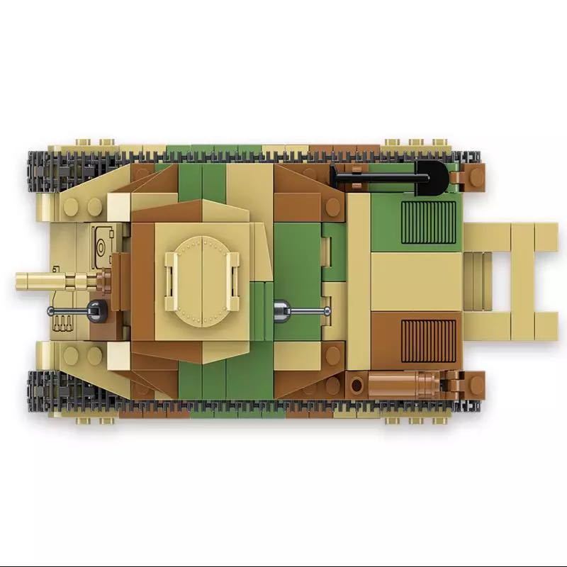 LEGO互換　八九式中戦車　日本軍　【欠品保証風】_画像5