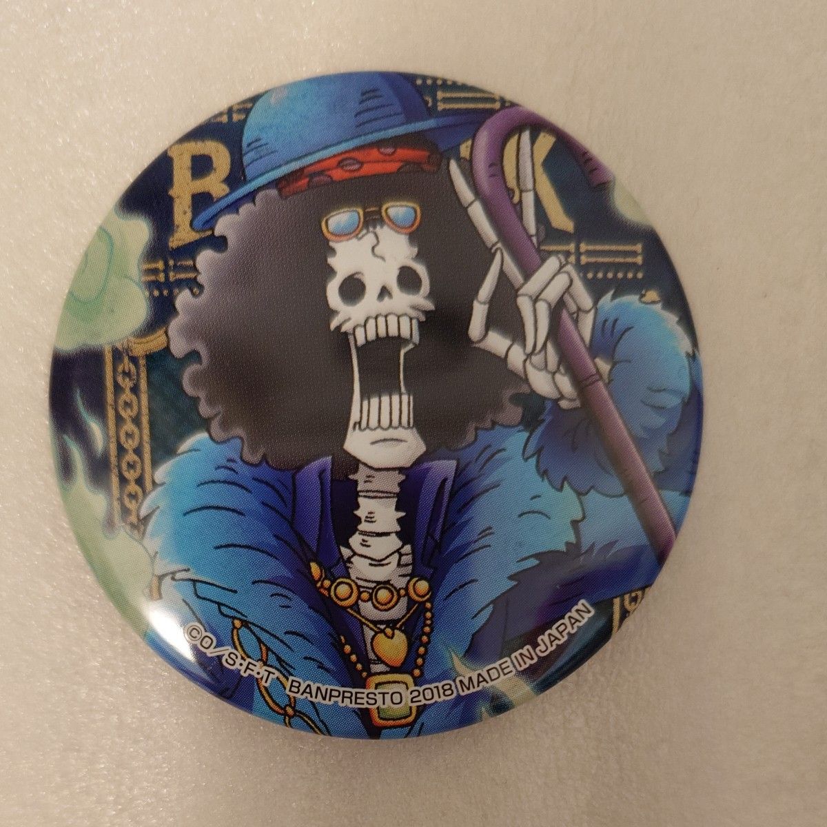 ワンピース ブルック 20周年限定記念衣装 缶バッジ｜Yahoo!フリマ（旧