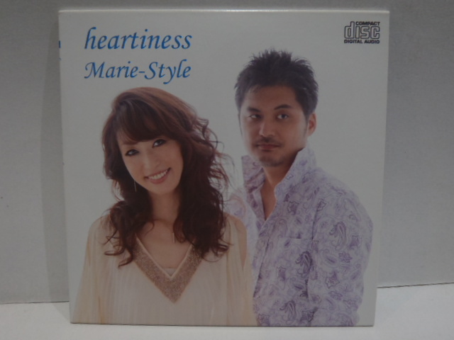 紙ジャケット CD　Marie-Style　heartiness　女性歌手 VOCAL ポップ・ジャズ・ユニット　MICHAEL JACKSON Medley マイケル・ジャクソン_画像1