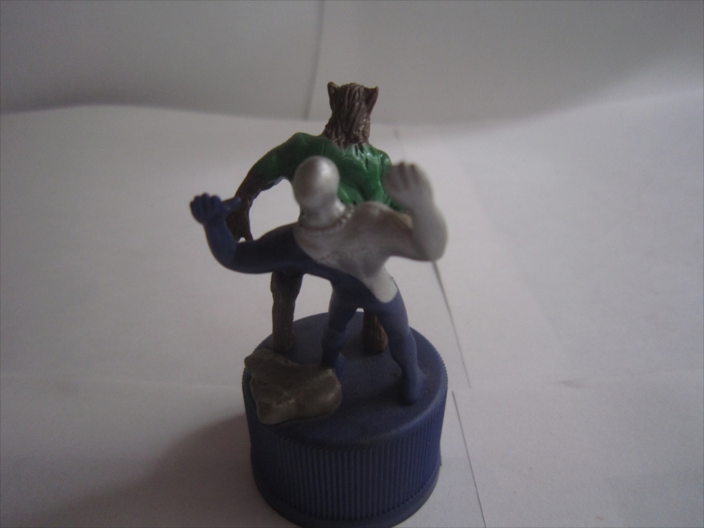 PEPSI 10 THE WOLF MAN Wolf man Pepsiman bottle cap figure doll 