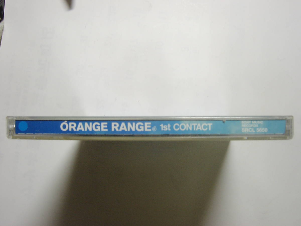 ♪　中古ＣＤ　オレンジ・レンジ ORANGE RANGE ~　1st CONTACT　♪_画像6