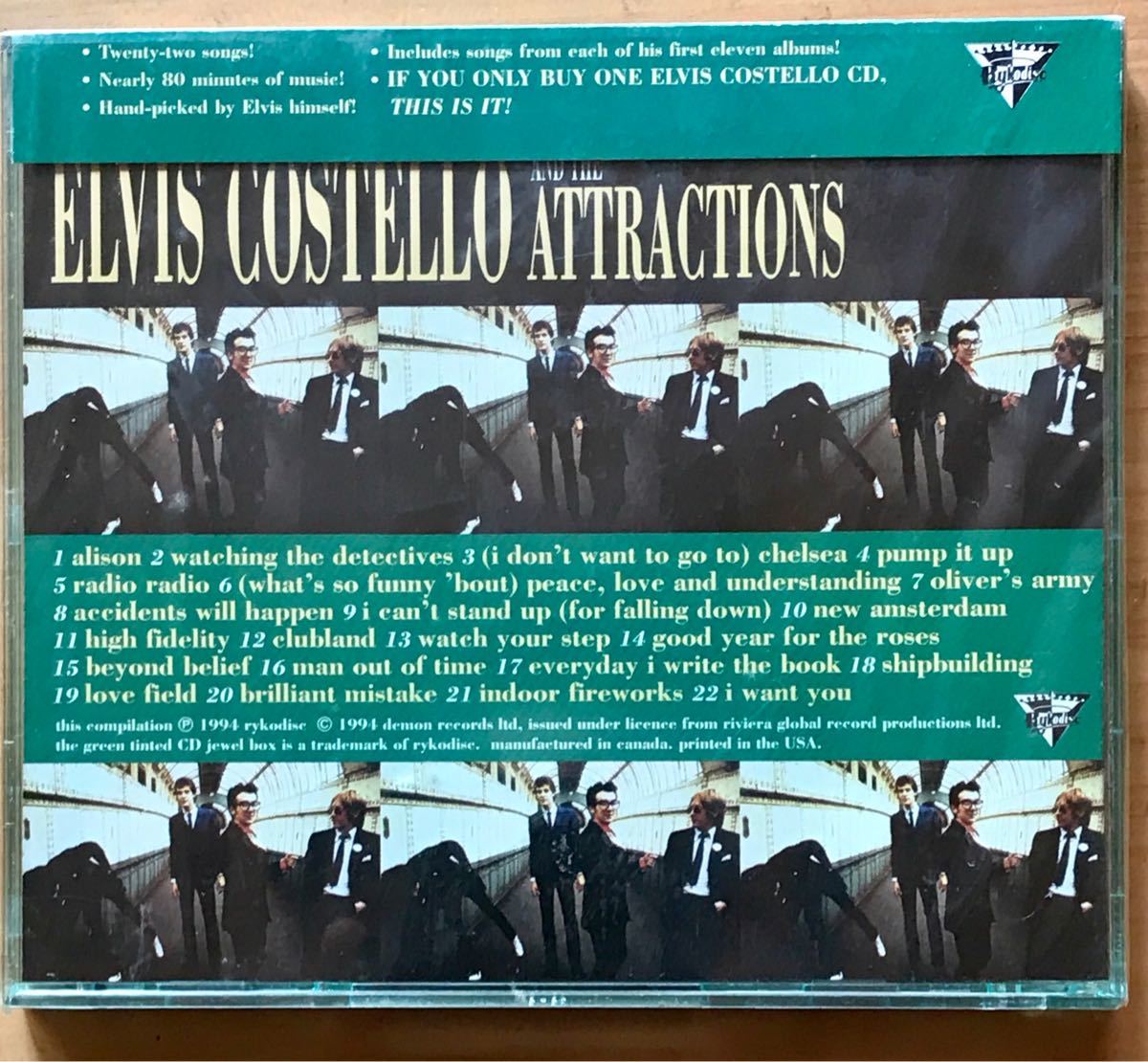 (未開封)エルヴィス・コステロ / Very Best Of Elvis Costello And The Attractions