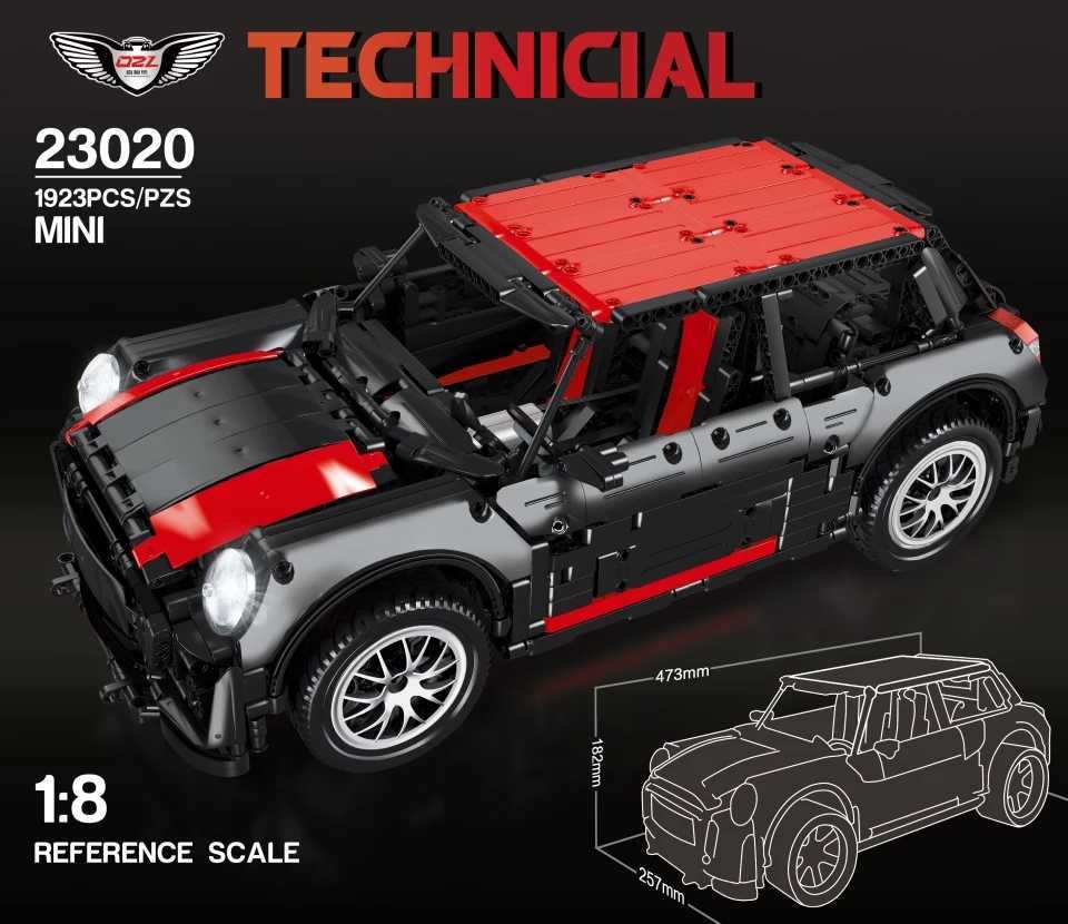  самая низкая цена [ новый продукт ] LEGO сменный LEGO способ technique Mini Cooper 1923 деталь 