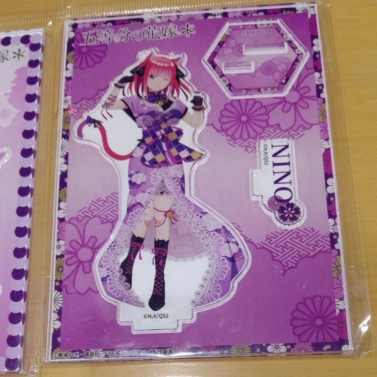 五等分の花嫁百鬼夜行バージョンアクリルスタンド中野二乃 うさぎ 