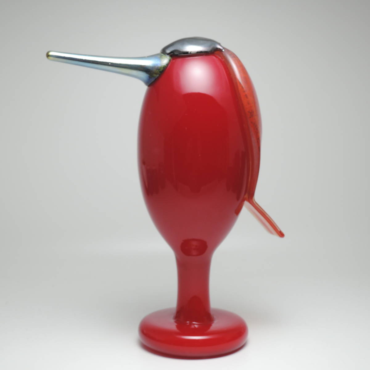 廃盤 イッタラ バード iittala Red ibis Nuutajarvi BIRDS BY OIVA