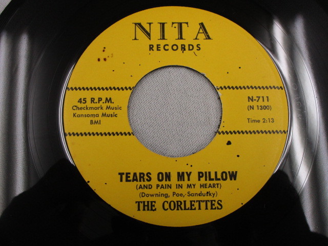 【SOUL ７”】THE CORLETTES / TEARS ON MY PILLOW、HOW DO YOU FEEL _画像2