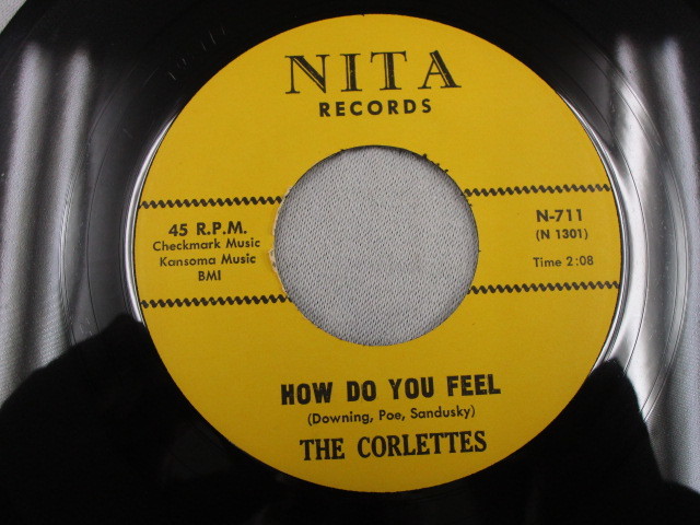 【SOUL ７”】THE CORLETTES / TEARS ON MY PILLOW、HOW DO YOU FEEL _画像3