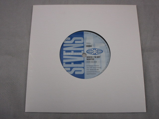 【SOUL ７”】EDDIE HOLMAN / WHERE I'M NOT WANTED、IRMA & THE FASCINATORS / YOU NEED LOVE _画像1