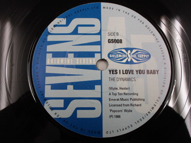 【SOUL ７”】JIMMY 'SOUL' CLARKE / ( I'LL BE YOUR CHAMPION ) I'LL BE YOUR WINNER、THE DYNAMICS / YES I LOVE YOU BABY _画像3