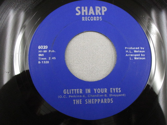 【SOUL ７”】THE SHEPPARDS / WHAT'S THE NAME OF THE GAME、GLITTER IN YOUR EYES _画像3