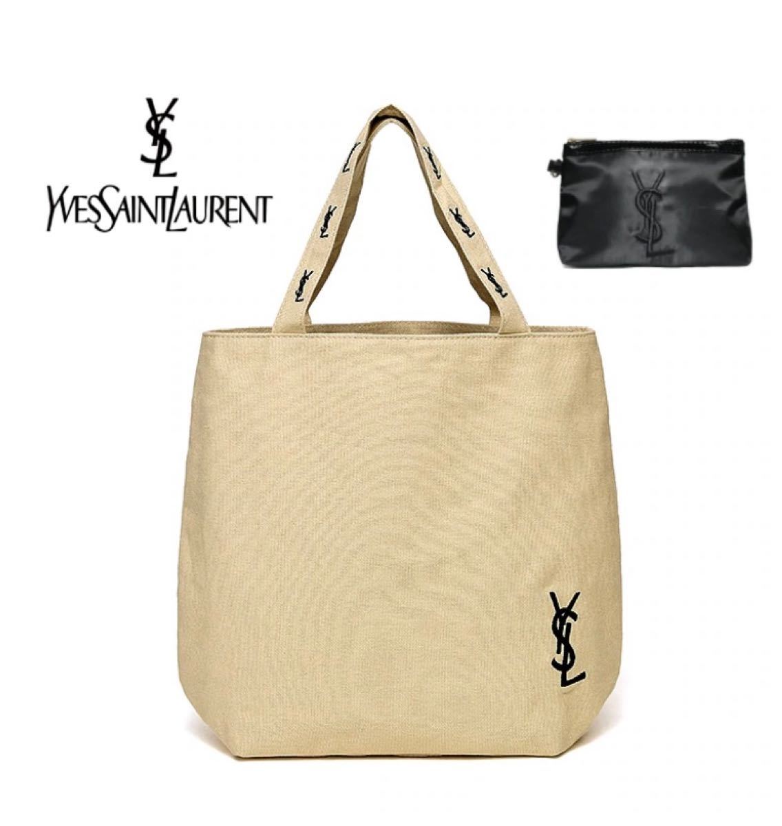 夜空 【イヴサンローラン】YSL トートバッグ コスメポーチ カバン