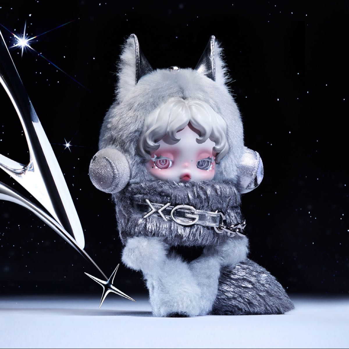 ポップマート SKULLPANDA スカルパンダ XG ぬいぐるみ ペンダント