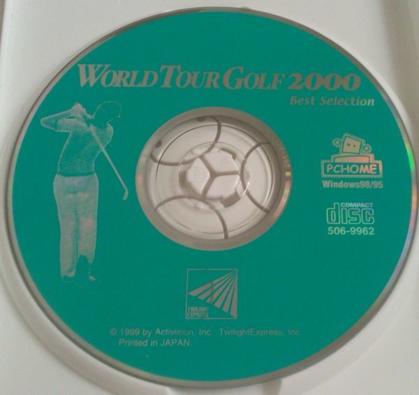 【送料込】 WORLD TOUR GOLF 2000 (Best Selection)　ワールドツアーゴルフ　win_画像2