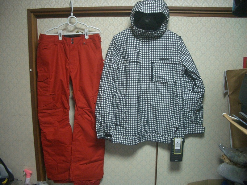 送料込 新品 BURTON バートン 上下セット サイズM MB POACHER JKT MZ