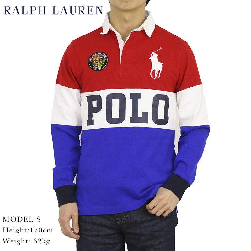 新品 アウトレット 1572 XLサイズ 長袖 ラガー シャツ ビッグポニー ロゴ polo ralph lauren ポロ ラルフ ローレン _画像1